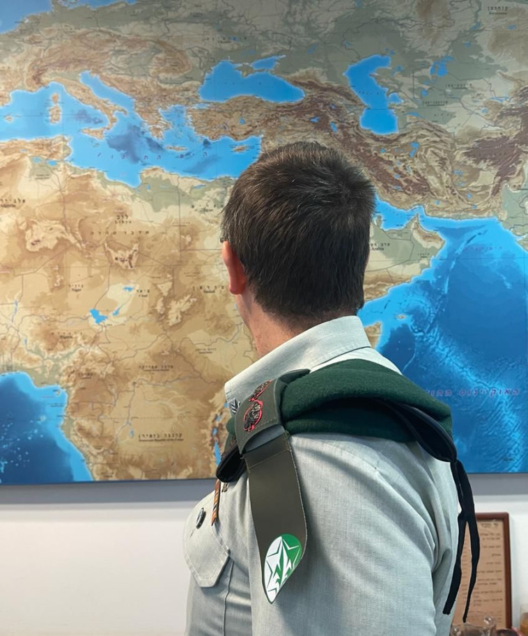 מפקד מרכז הלווינות והחלל ביחידה 9900 של אגף המודיעין, סא״ל ש׳