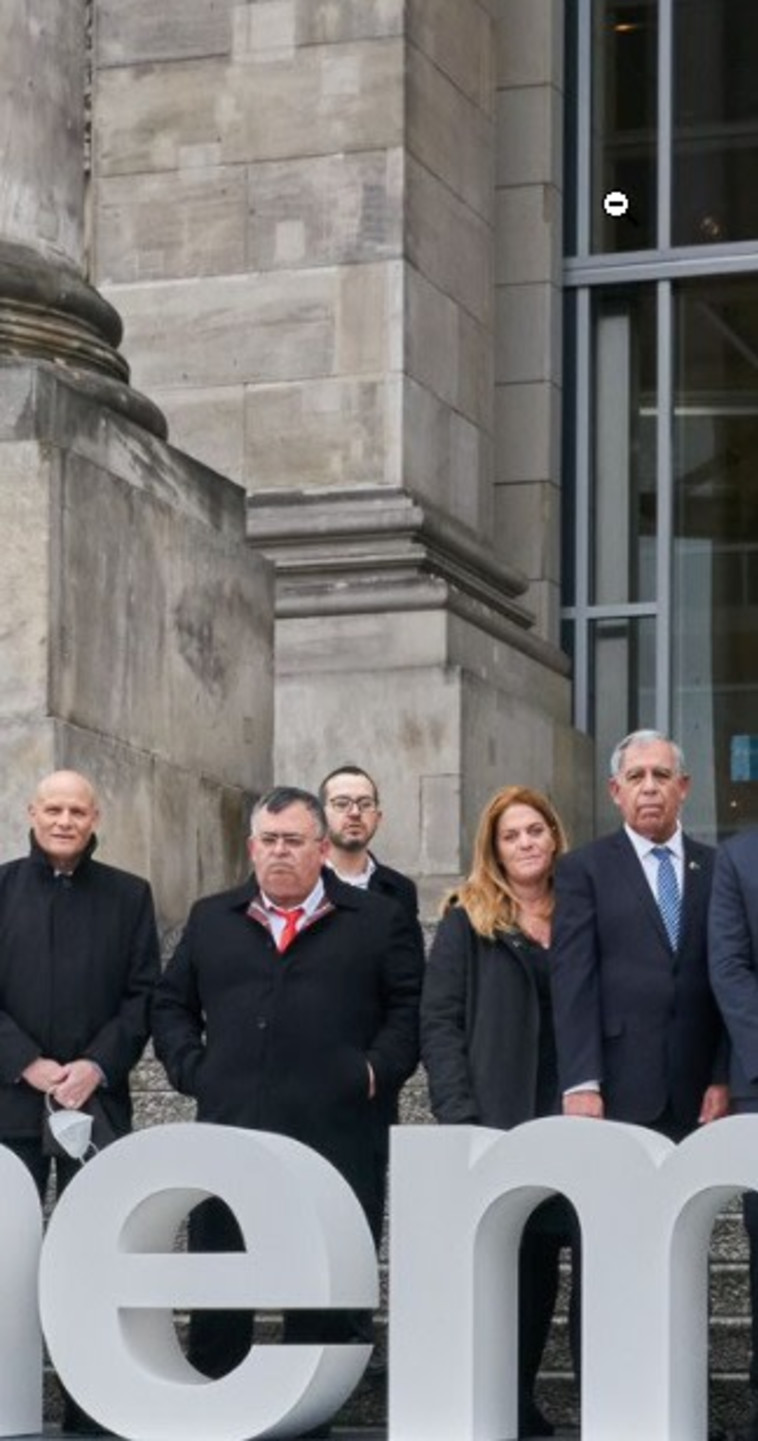 ח''כ דוד ביטן בביקורו בגרמניה