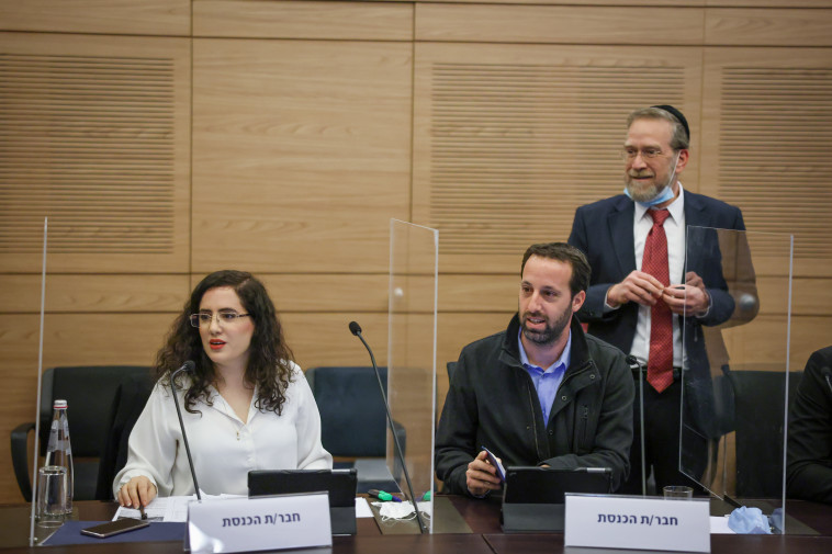 נעמה לזימי ורם שפע בוועדת הכלכלה