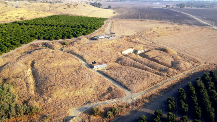 אתר עובדיה בעמק הירדן (צילום: רשות העתיקות)