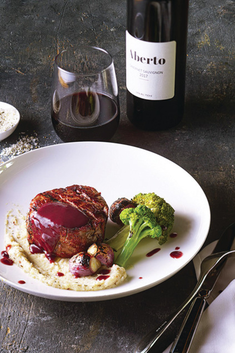 פילה בקר ופירה כמהין, 158 שקלים