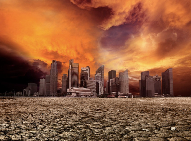 סוף העולם, אילוסטרציה