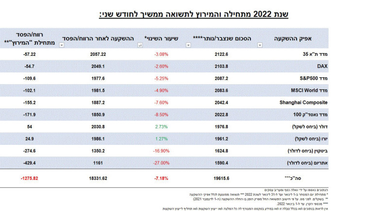 ''המירוץ לתשואה''
