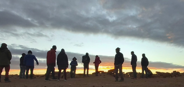 זריחה. יציאה לדרך