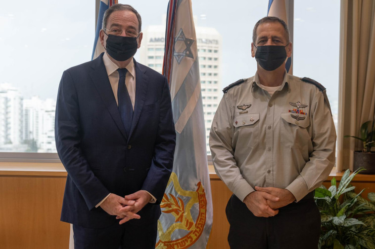 הרמטכ״ל כוכבי נפגש לראשונה עם שגריר ארה״ב בישראל תומאס ניידס