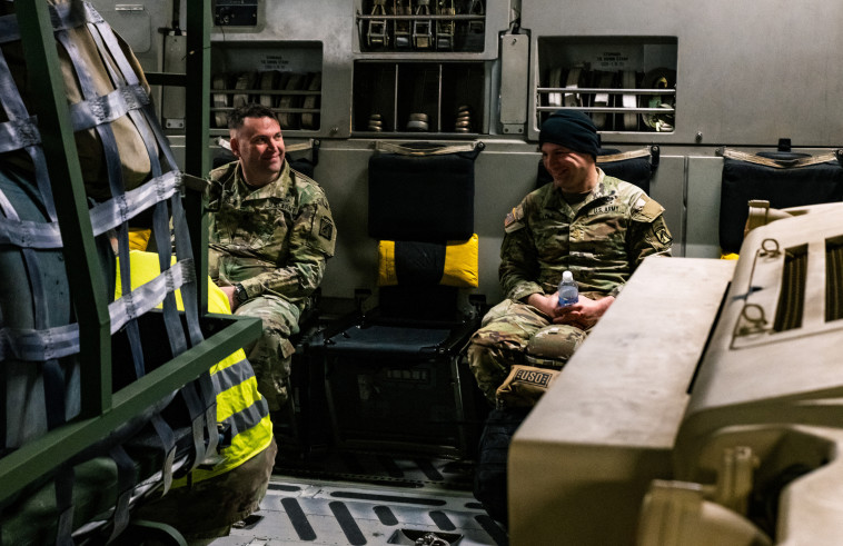 חיילים אמריקאים הגיעו לגרמניה בצל המתיחות בין רוסיה לאוקראינה