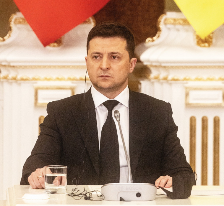 נשיא אוקראינה ולדימיר זלנסקי 