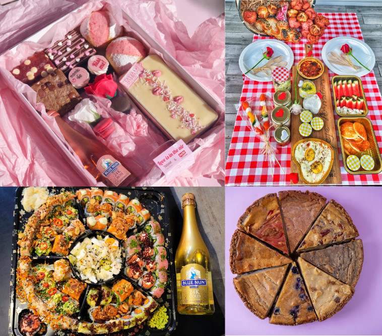 ולנטיין אצל שני נתיב, הולי קראק פאי, מסעדת הונו ובוטיק הקינוחים טאדאם 