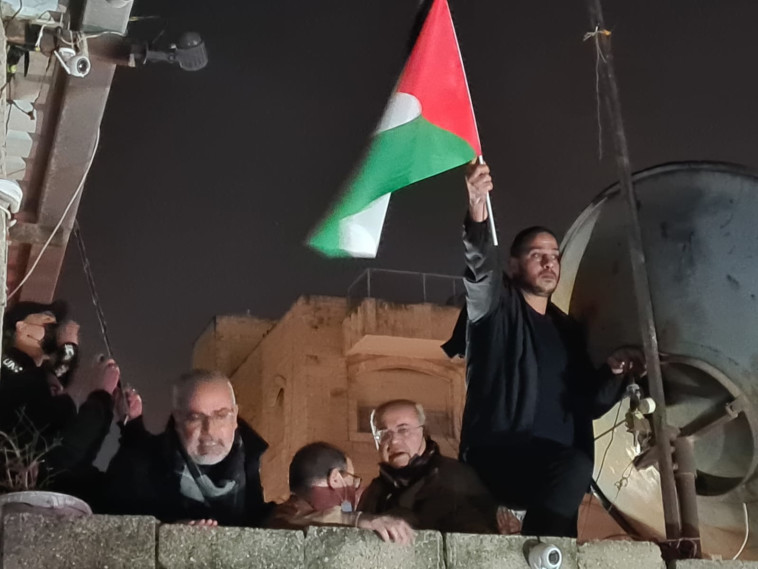 אחמד טיבי במהומות בשייח ג'ראח