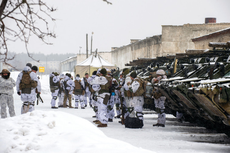 צבא אוקראינה (צילום: SERGEY BOBOK.GettyImages)