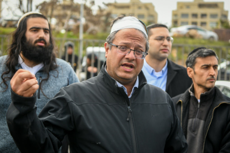 איתמר בן גביר בשייח' ג'ראח