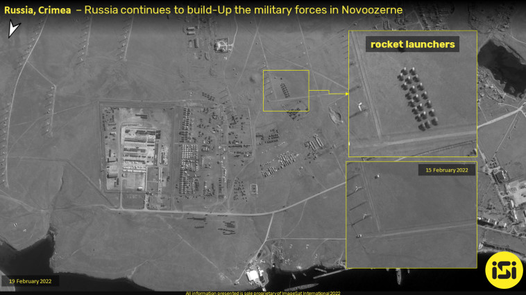 הצבא הרוסי בחצי האי כרים דוח המודיעין של אימג'סאט אינטרנשיונל (צילום: ImageSat International (ISI) www.imagesatintl.com)