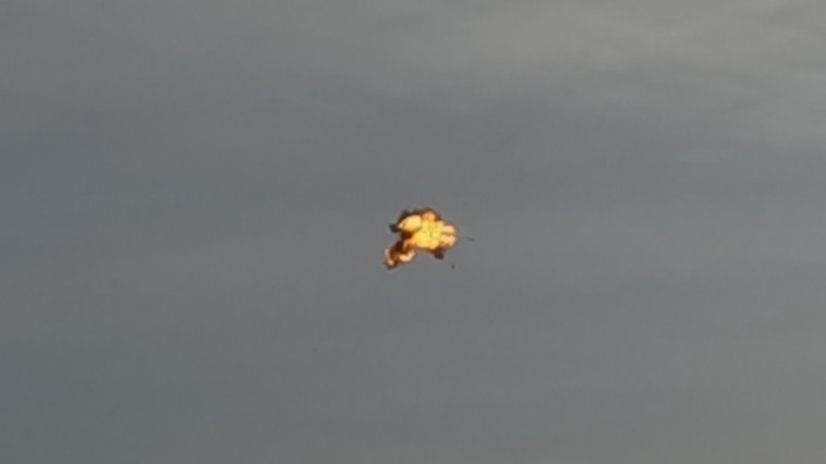 יירוטים ראשונים של ''כיפת מגן'' ימית