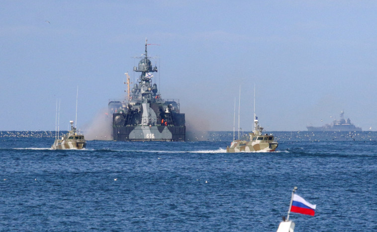 הצי הרוסי בחצי האי קרים (צילום: REUTERS/Alexey Pavlishak)