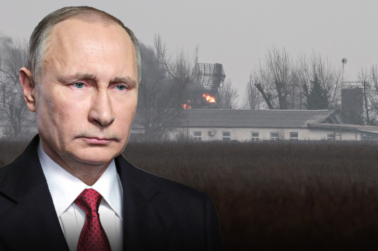 ולדימיר פוטין פולש לאוקראינה