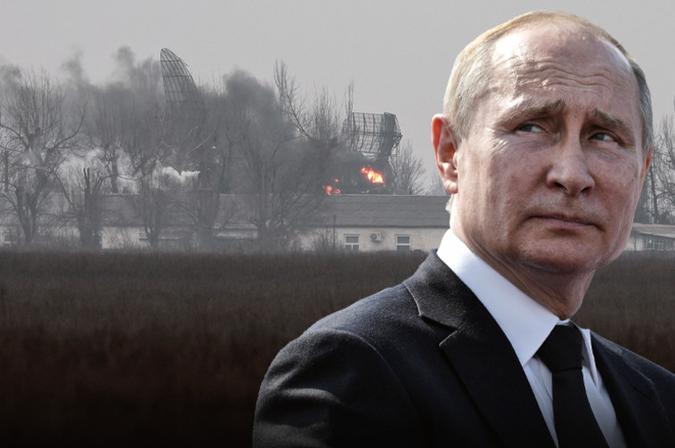 ולדימיר פוטין פולש לאוקראינה