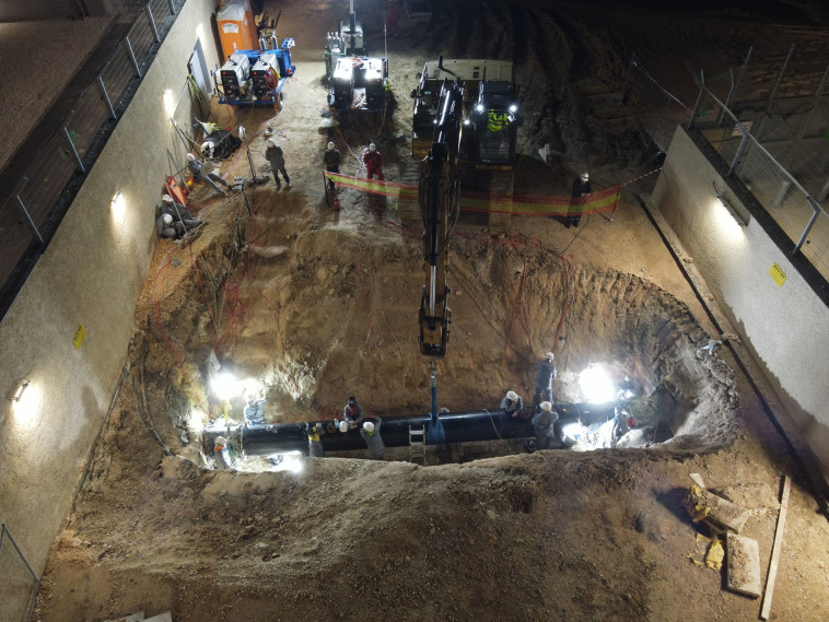 אנרג'יאן מתחברת רשמית למערכת הגז הארצית של ישראל