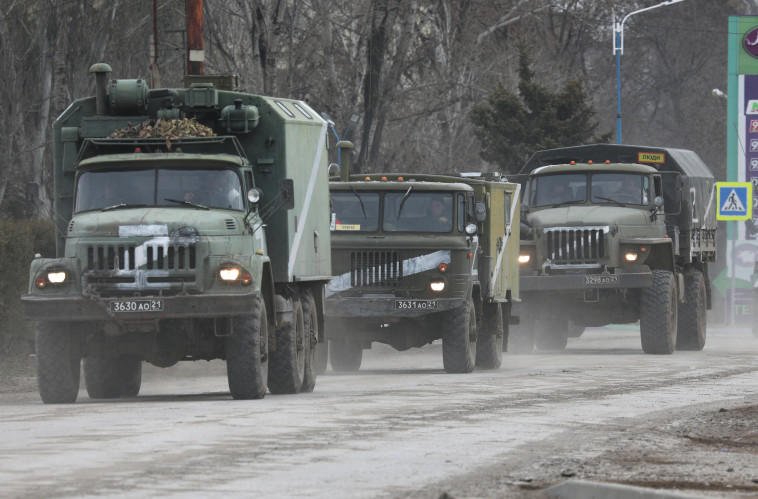 צבא רוסיה באוקראינה (צילום: רויטרס)