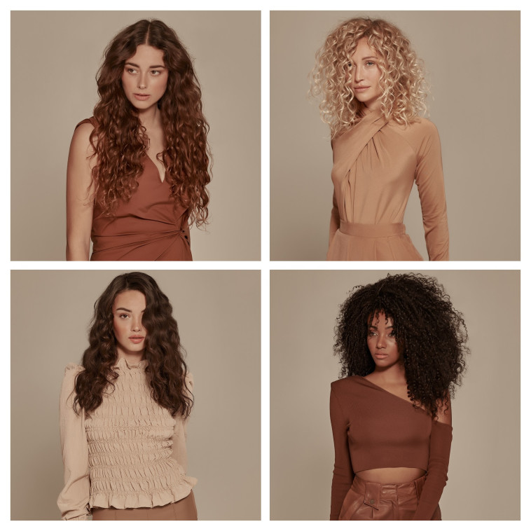 מראה שיער מתולתל לפי חברת הטיפוח מקנדה מורוקנאויל    