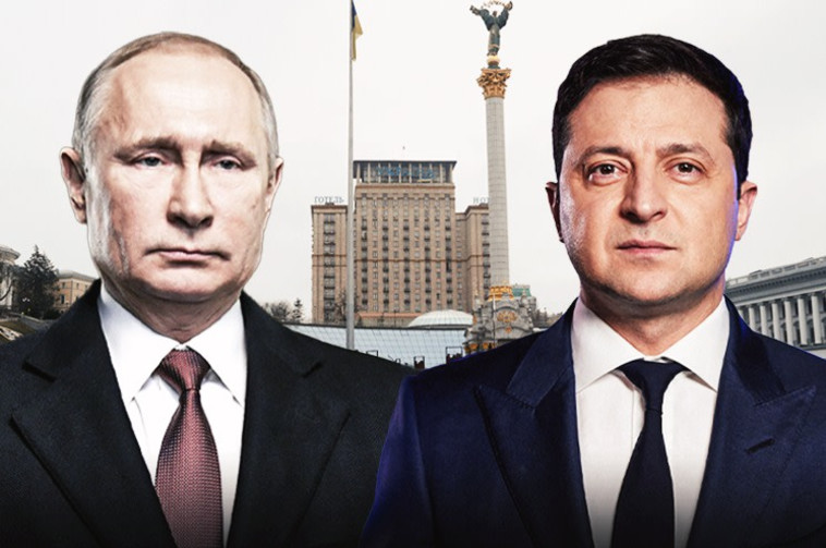 ולדימיר זלנסקי, ולדימיר פוטין
