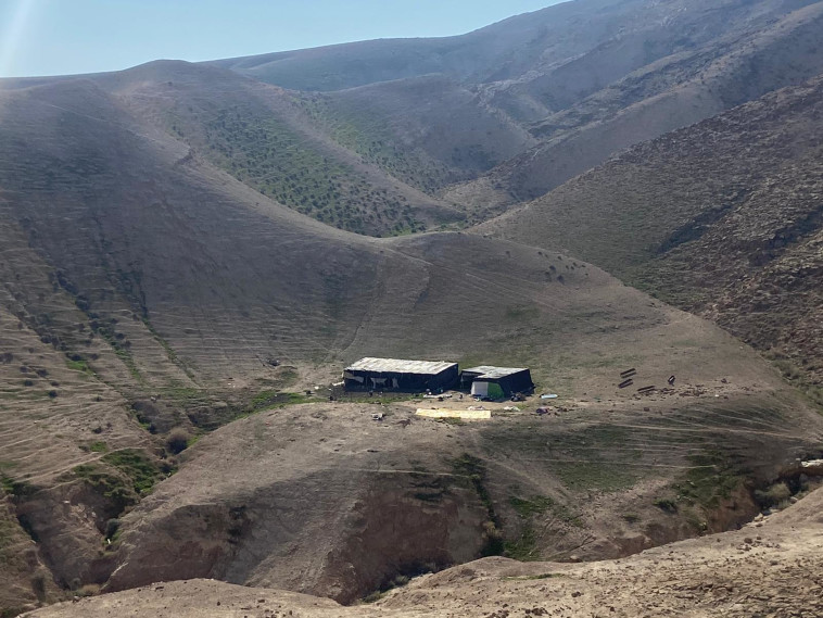 מאחז בדואי באזור ירושלים