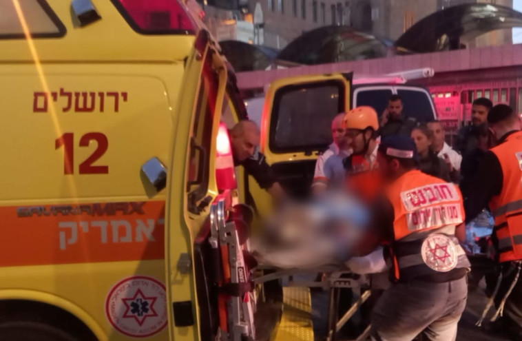 זירת הפיגוע בשער האריות בירושלים 