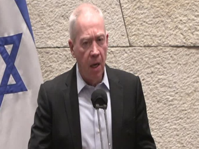 יואב גלנט במליאת הכנסת