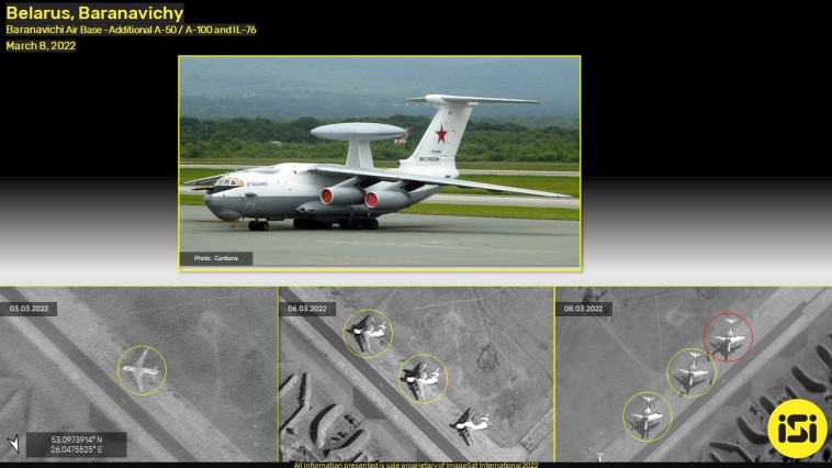 בסיס חיל האוויר בבאראנאויצ'י (צילום: ImageSat International