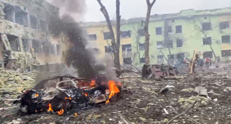 Damage from Russian bombing in Mariupol, Ukraine (Photo: Reuters)