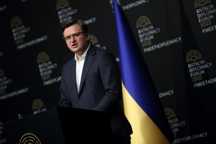 שר החוץ האוקראיני דמיטרו קולבה (צילום: REUTERS/Murad Sezer)