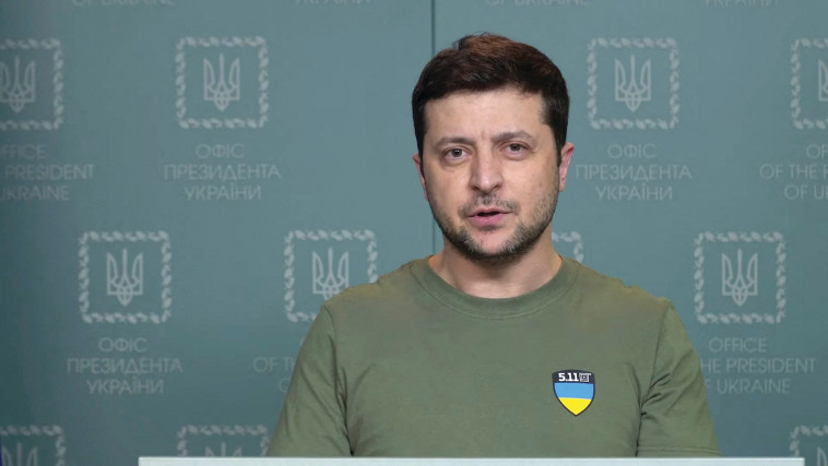 זלנסקי נשיא אוקראינה