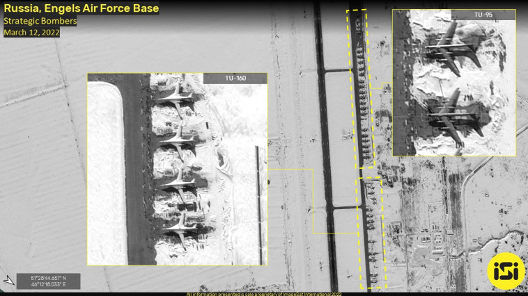 בסיס חיל האוויר הרוסי אנגלס (צילום: ImageSat International