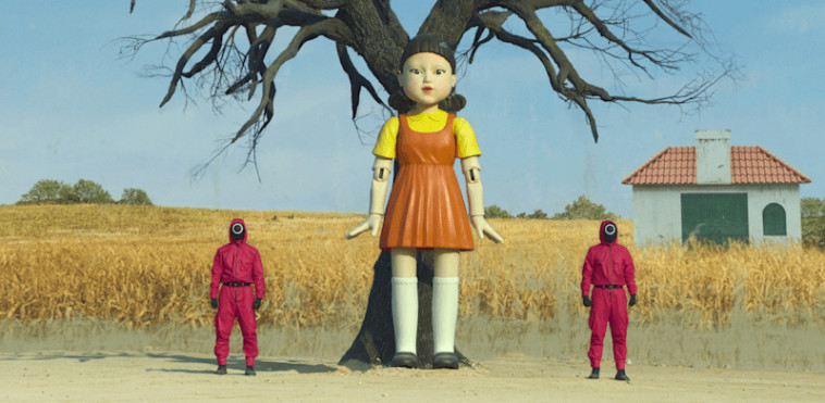 בובת ''דג מלוח'' ממשחק הדיונון