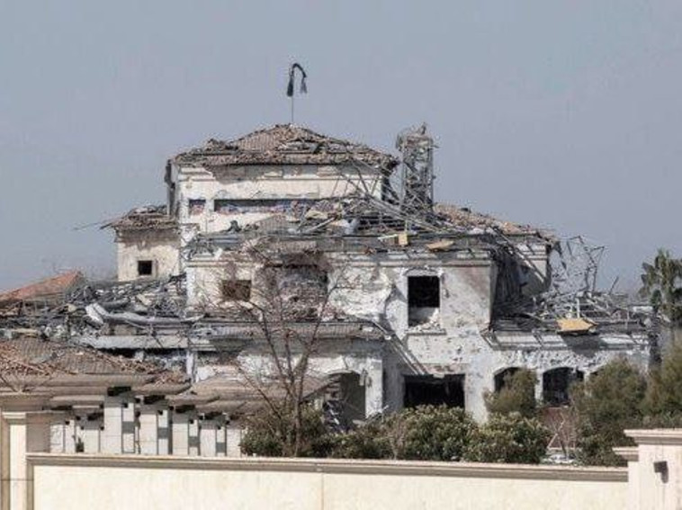 נזק ממתקפת הטילים האיראנית בארביל, עיראק