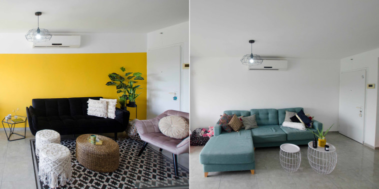 לפני ואחרי. הכוח שבצבע