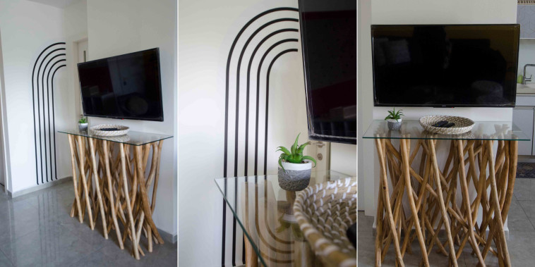 הוספנו קונסולה וטפט להשלמת האווירה