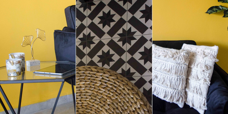 הסלון קיבל חיים 