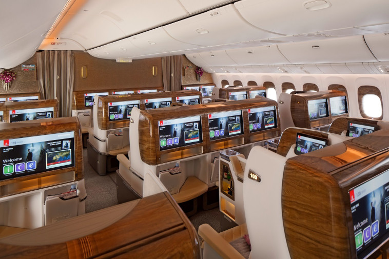 Business class at Emirates Airlines (Photo: PR Emirates)