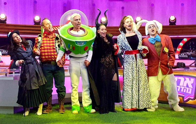 מסיבת פורים ב''ארץ נהדרת''