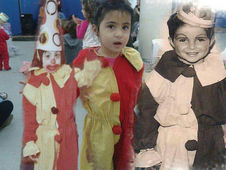 מימין מוטי דוד של הילה קרקו, באמצע בתה נועה ומשמאל הילה עצמה