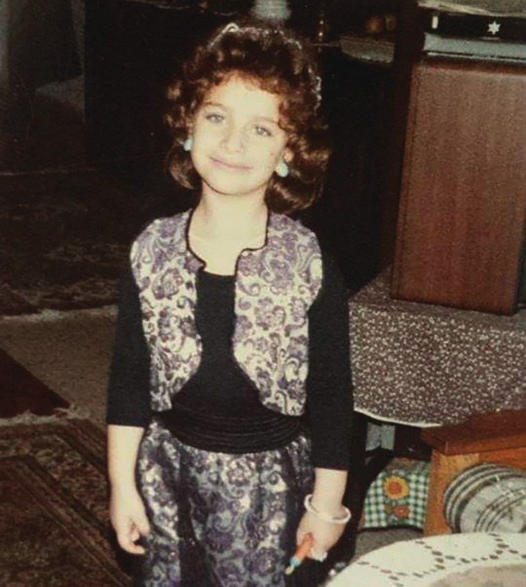 שרית ברנס כילדה