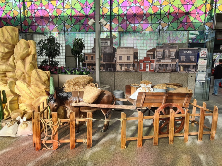 תחנת הרכבת הראשונה בעולם שהתחפשה