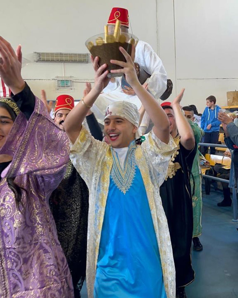 מסיבת פורים הפכה לטקס חינה