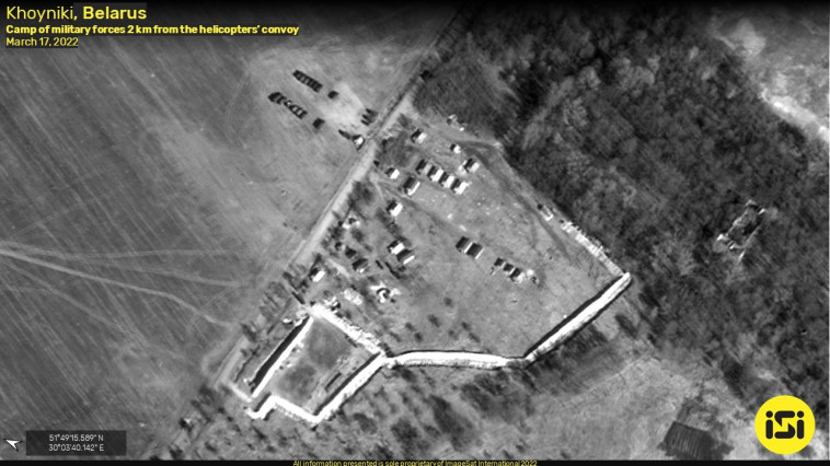 הערכות כוחות צבא בבלארוס (צילום: וח מודיעין של חברת אימג'סאט אינטרנשיונל (ImageSat International - ISI), חברת הלוויינים ופתרונות המוד)