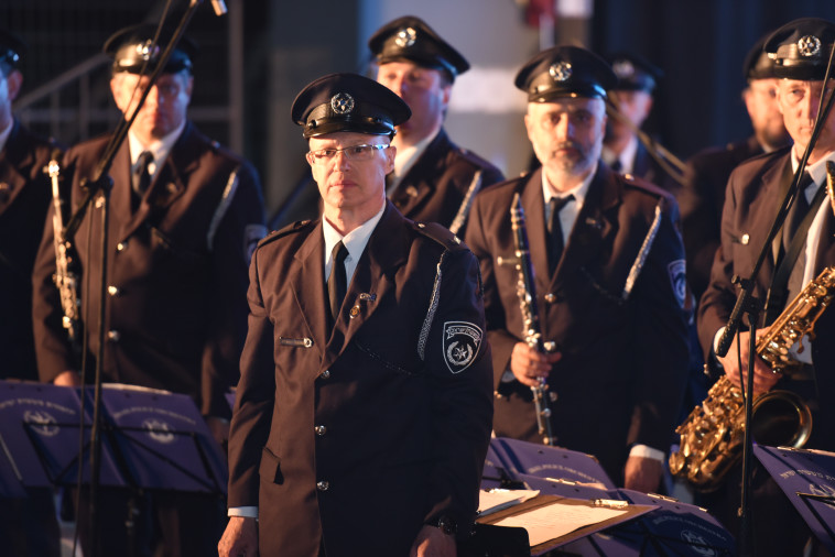 תזמורת המשטרה (צילום: דוברות המשטרה)