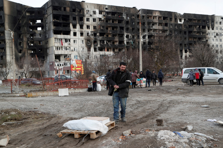 Ruins in the city of Mariupol, Ukraine (Photo: REUTERS / Alexander Ermochenko)