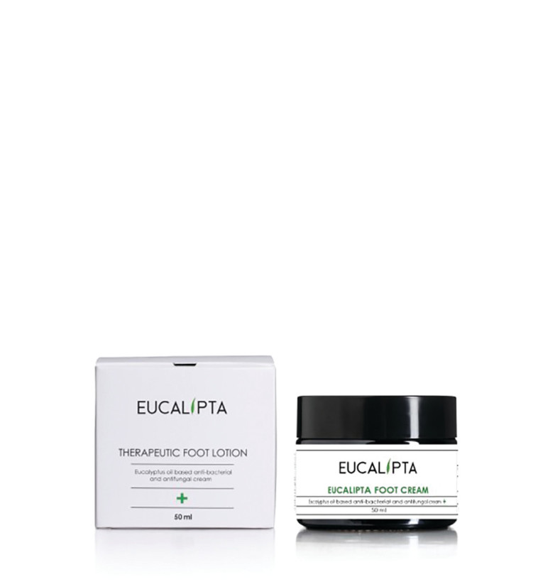 קרם רגליים, אקליפטה