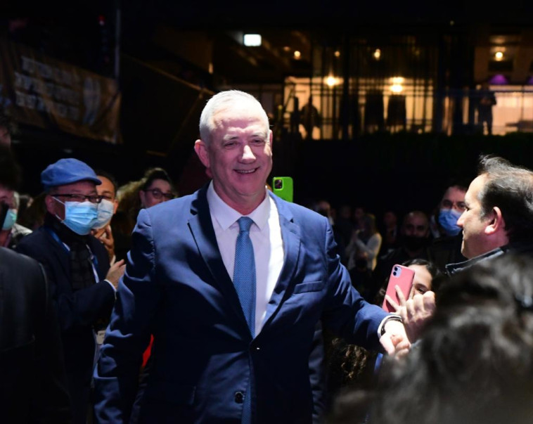 בני גנץ בכנס לציון שלוש שנים להקמת מפלגת ''חוסן לישראל''