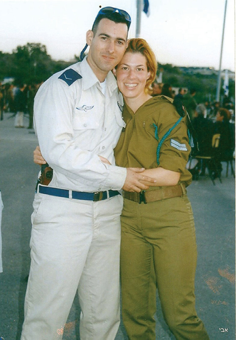 סיון וידר ז''ל עם אבי בקרמן ז''ל