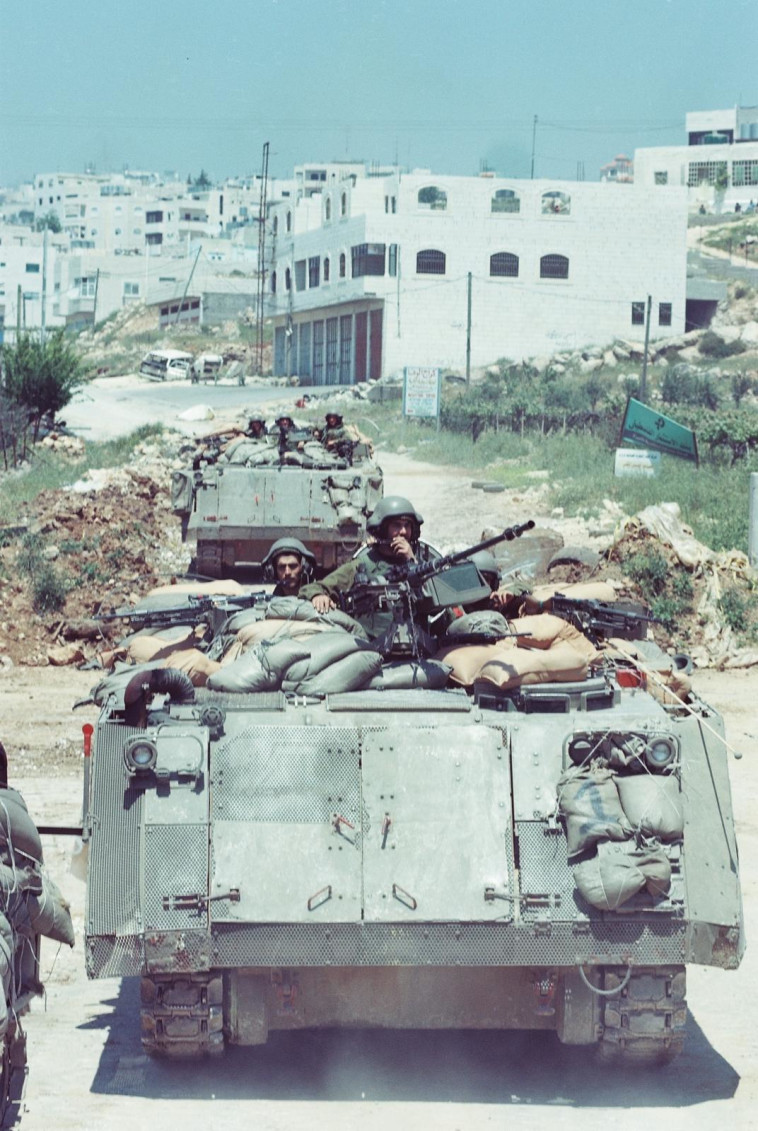 כוחות צה''ל במבצע ''חומת מגן''